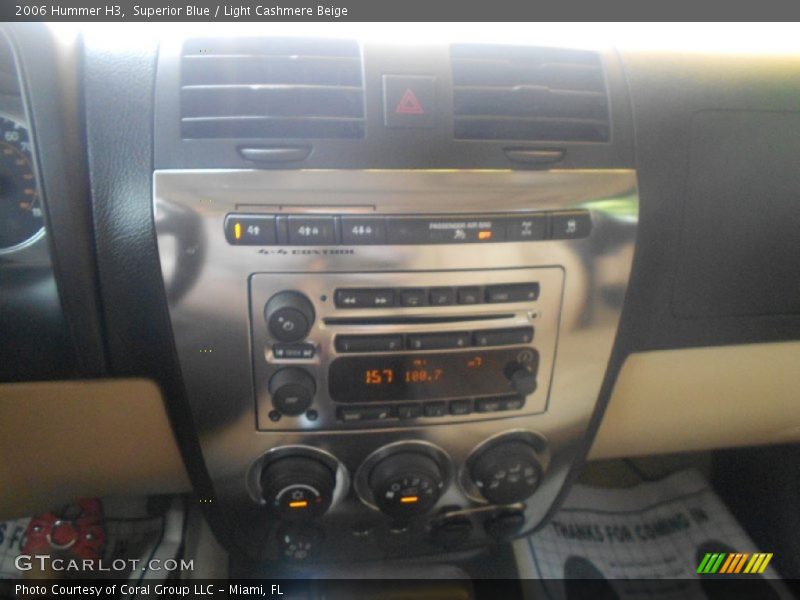 Superior Blue / Light Cashmere Beige 2006 Hummer H3