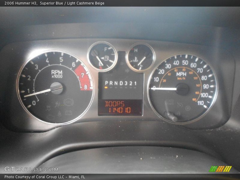 Superior Blue / Light Cashmere Beige 2006 Hummer H3