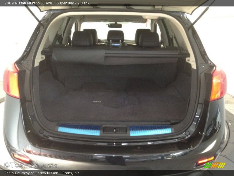 Super Black / Black 2009 Nissan Murano SL AWD