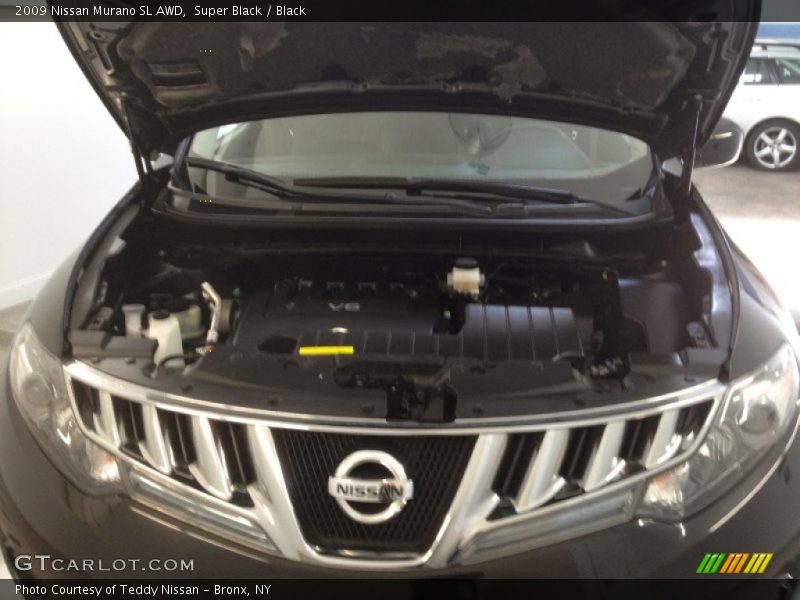 Super Black / Black 2009 Nissan Murano SL AWD