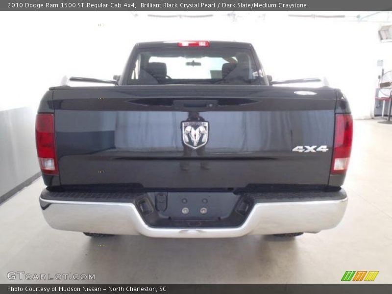 Brilliant Black Crystal Pearl / Dark Slate/Medium Graystone 2010 Dodge Ram 1500 ST Regular Cab 4x4