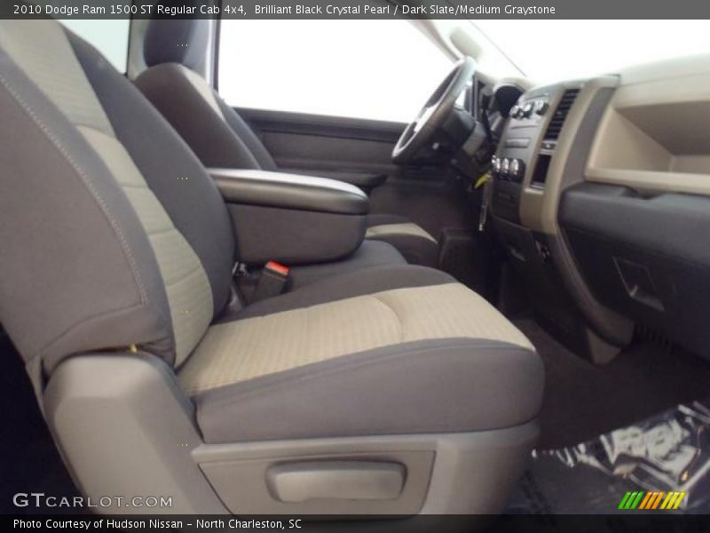 Brilliant Black Crystal Pearl / Dark Slate/Medium Graystone 2010 Dodge Ram 1500 ST Regular Cab 4x4