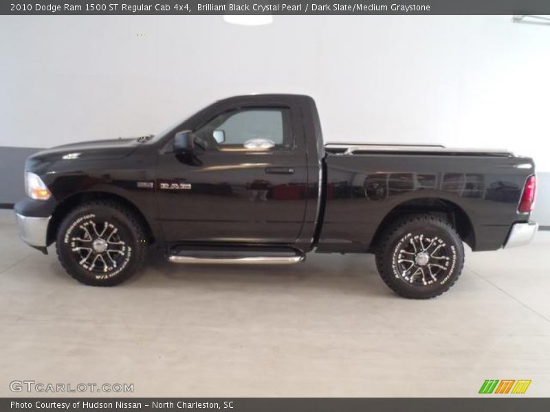  2010 Ram 1500 ST Regular Cab 4x4 Brilliant Black Crystal Pearl