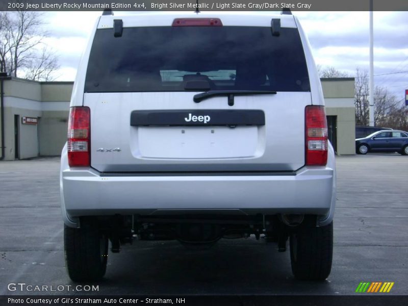 Bright Silver Metallic / Light Slate Gray/Dark Slate Gray 2009 Jeep Liberty Rocky Mountain Edition 4x4