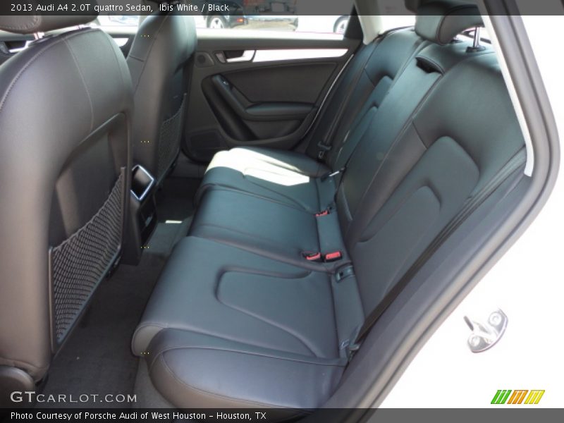 Rear Seat of 2013 A4 2.0T quattro Sedan