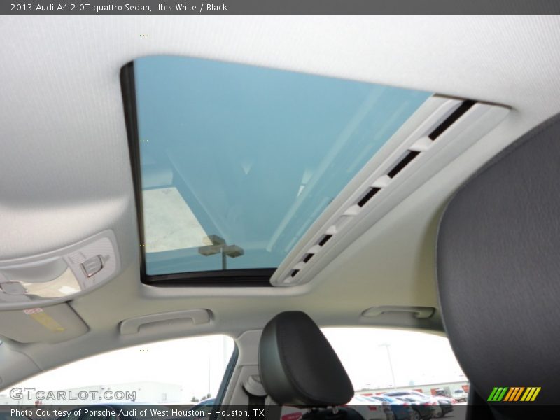 Sunroof of 2013 A4 2.0T quattro Sedan