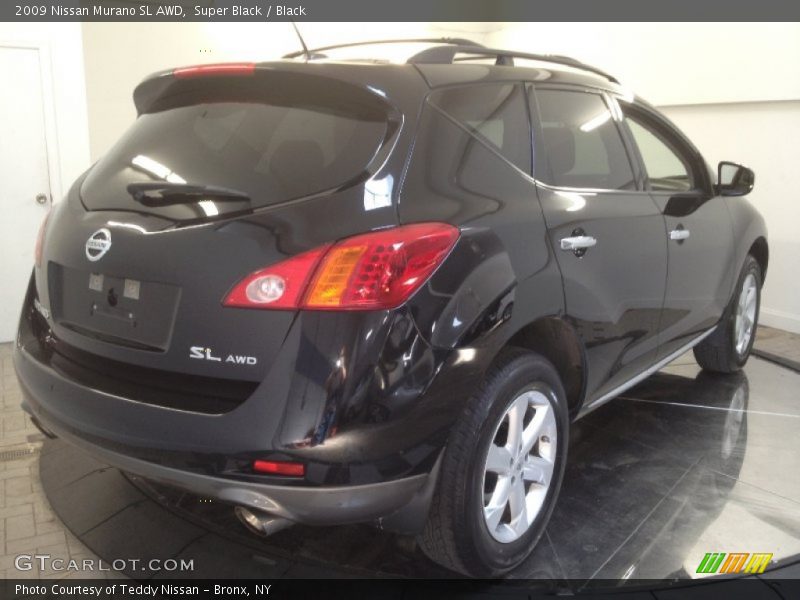 Super Black / Black 2009 Nissan Murano SL AWD