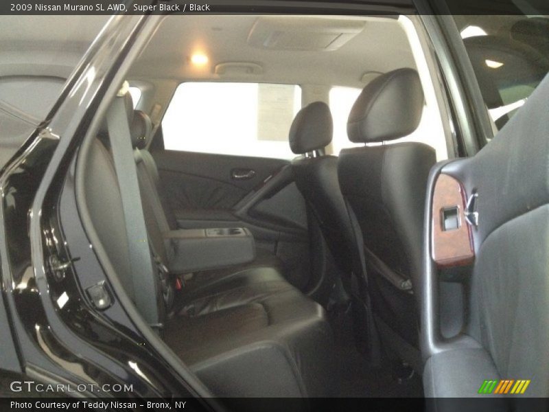 Super Black / Black 2009 Nissan Murano SL AWD