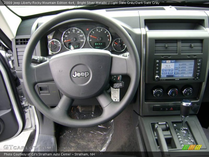 Bright Silver Metallic / Light Slate Gray/Dark Slate Gray 2009 Jeep Liberty Rocky Mountain Edition 4x4