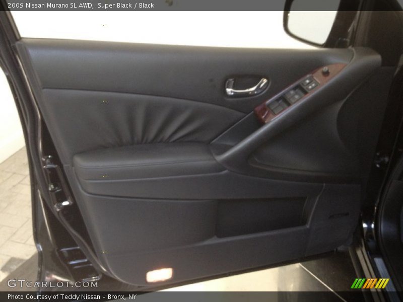 Super Black / Black 2009 Nissan Murano SL AWD