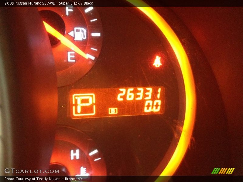 Super Black / Black 2009 Nissan Murano SL AWD