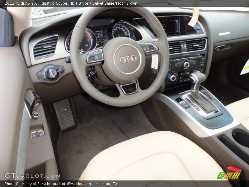 Dashboard of 2013 A5 2.0T quattro Coupe