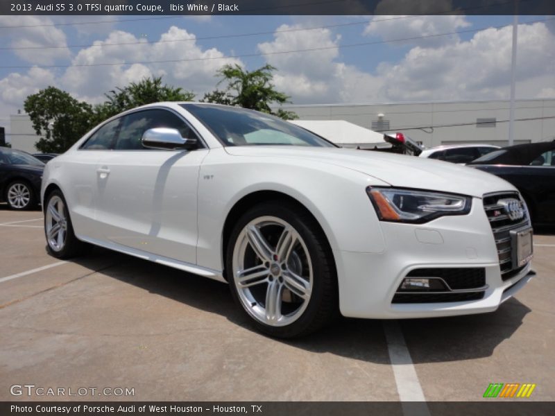 Ibis White / Black 2013 Audi S5 3.0 TFSI quattro Coupe