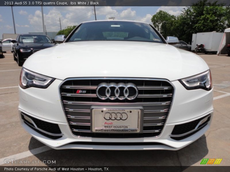 Ibis White / Black 2013 Audi S5 3.0 TFSI quattro Coupe