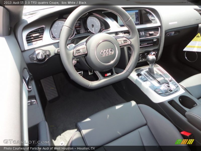 Ibis White / Black 2013 Audi S5 3.0 TFSI quattro Coupe