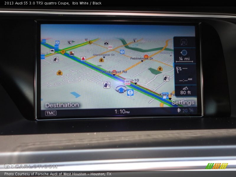 Navigation of 2013 S5 3.0 TFSI quattro Coupe