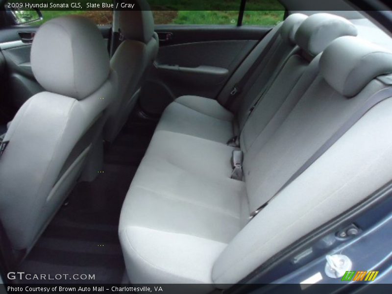Slate Blue / Gray 2009 Hyundai Sonata GLS