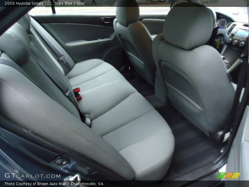Slate Blue / Gray 2009 Hyundai Sonata GLS
