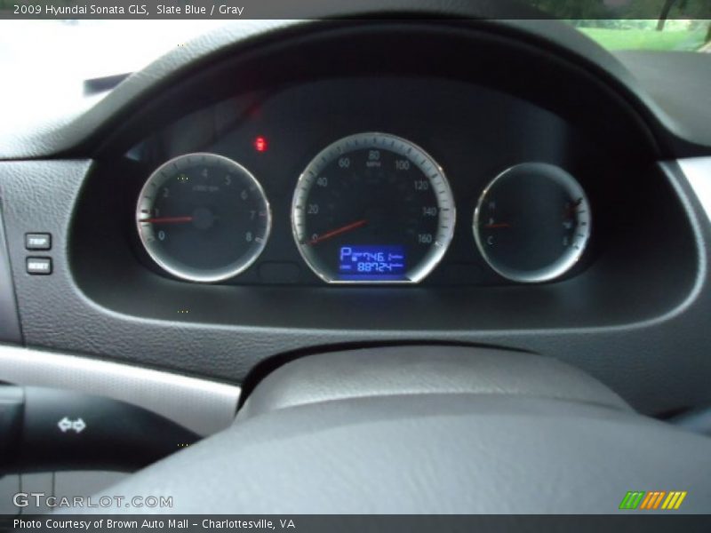 Slate Blue / Gray 2009 Hyundai Sonata GLS