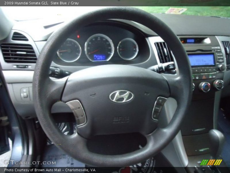 Slate Blue / Gray 2009 Hyundai Sonata GLS