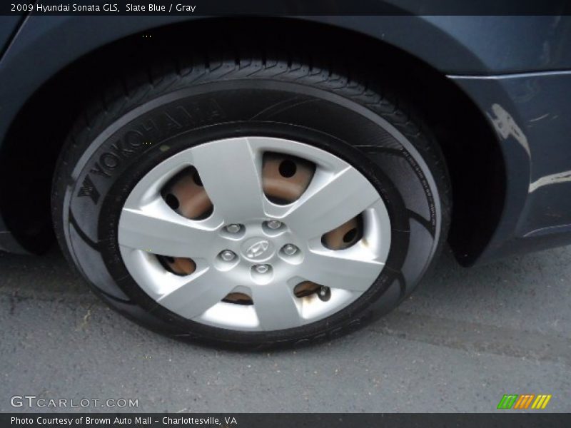 Slate Blue / Gray 2009 Hyundai Sonata GLS