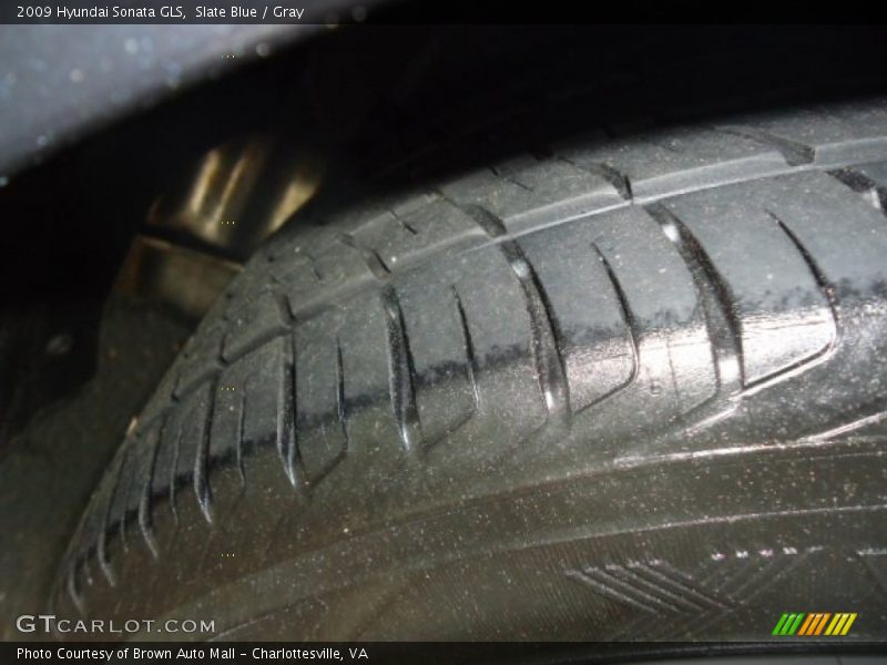 Slate Blue / Gray 2009 Hyundai Sonata GLS