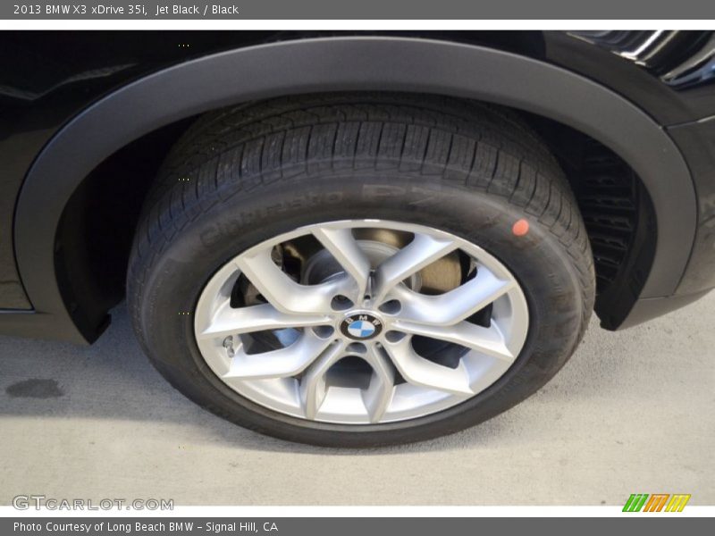 Jet Black / Black 2013 BMW X3 xDrive 35i