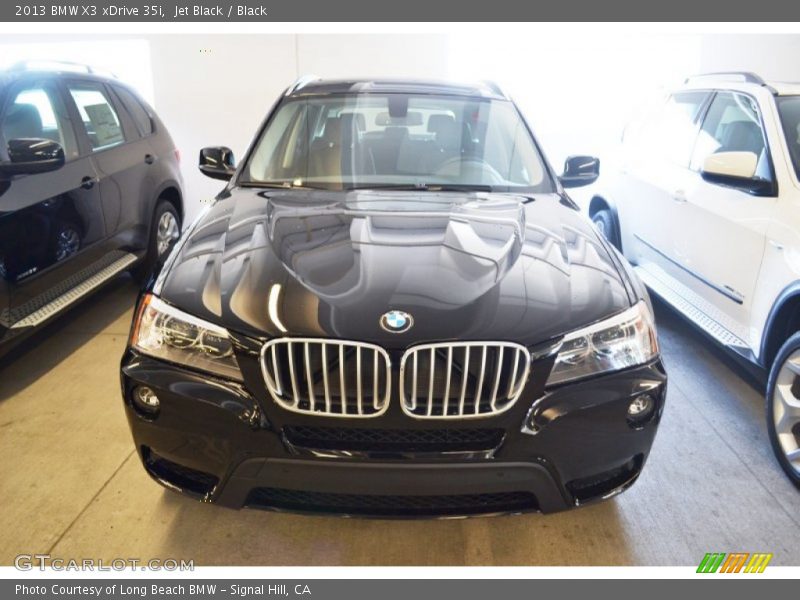 Jet Black / Black 2013 BMW X3 xDrive 35i