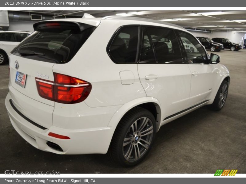 Alpine White / Black 2013 BMW X5 xDrive 50i