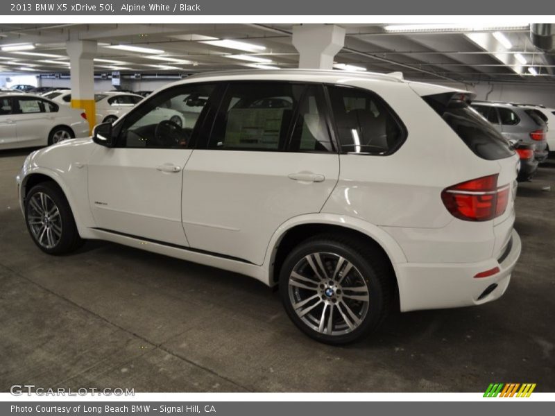 Alpine White / Black 2013 BMW X5 xDrive 50i
