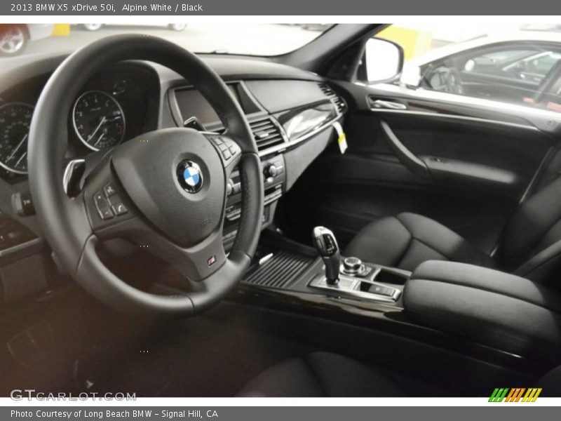 Alpine White / Black 2013 BMW X5 xDrive 50i