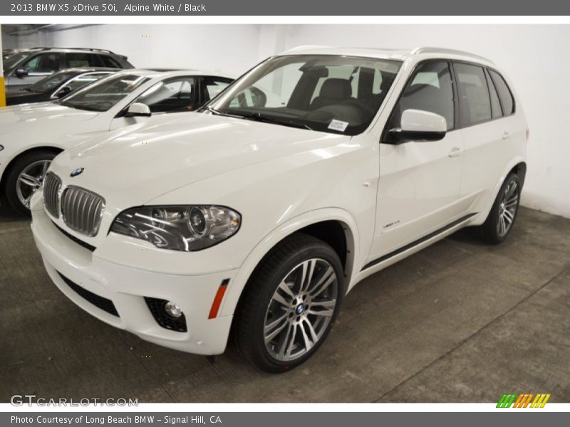 Alpine White / Black 2013 BMW X5 xDrive 50i
