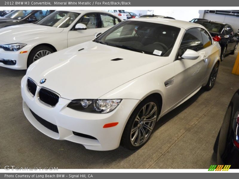 Front 3/4 View of 2012 M3 Convertible