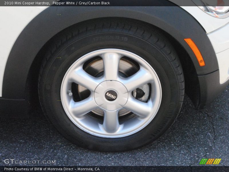 Pepper White / Grey/Carbon Black 2010 Mini Cooper Hardtop