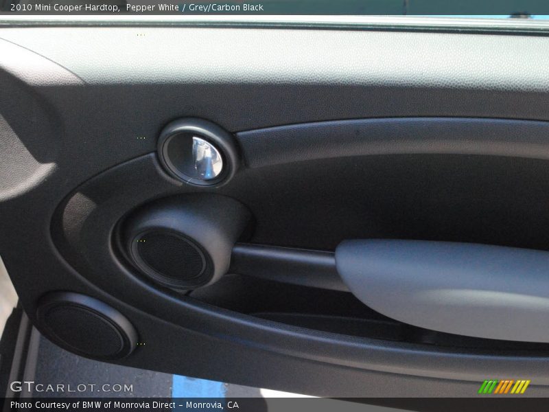 Pepper White / Grey/Carbon Black 2010 Mini Cooper Hardtop