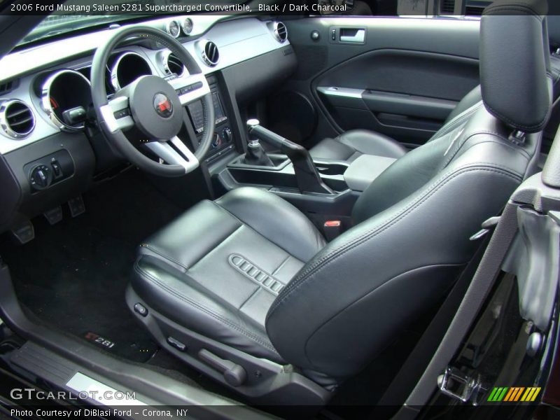 Black / Dark Charcoal 2006 Ford Mustang Saleen S281 Supercharged Convertible