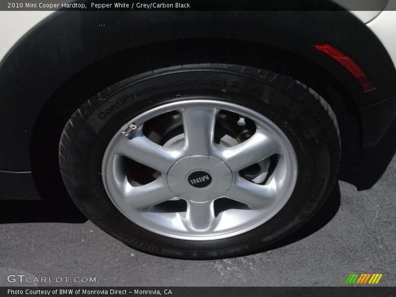 Pepper White / Grey/Carbon Black 2010 Mini Cooper Hardtop
