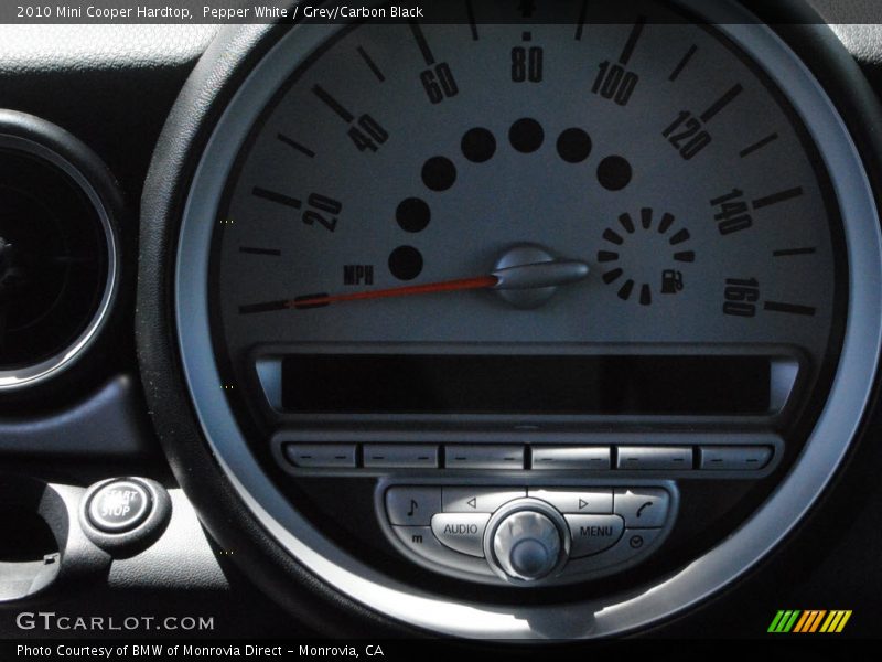 Pepper White / Grey/Carbon Black 2010 Mini Cooper Hardtop