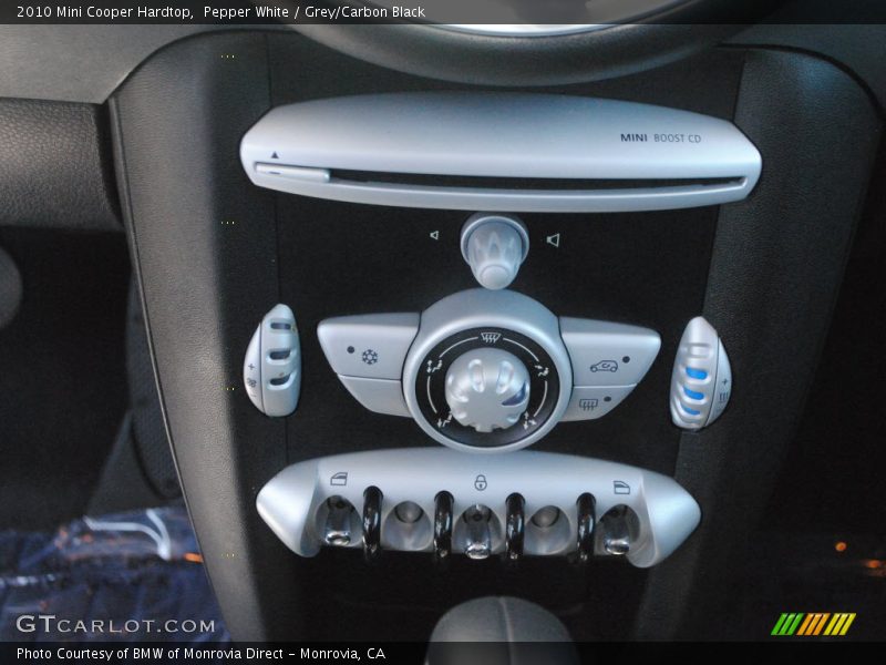 Pepper White / Grey/Carbon Black 2010 Mini Cooper Hardtop