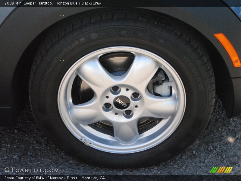 Horizon Blue / Black/Grey 2009 Mini Cooper Hardtop