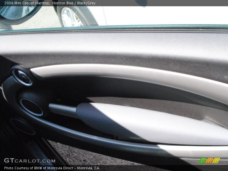 Horizon Blue / Black/Grey 2009 Mini Cooper Hardtop
