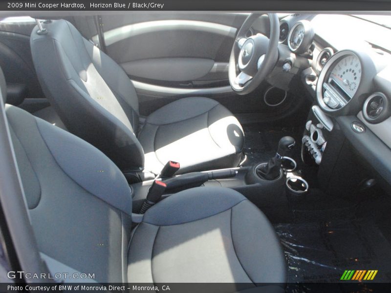 Horizon Blue / Black/Grey 2009 Mini Cooper Hardtop