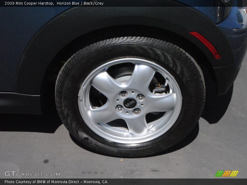 Horizon Blue / Black/Grey 2009 Mini Cooper Hardtop