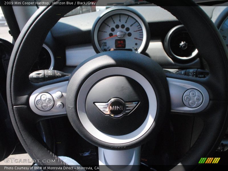 Horizon Blue / Black/Grey 2009 Mini Cooper Hardtop