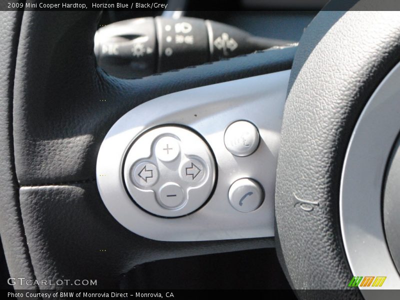 Horizon Blue / Black/Grey 2009 Mini Cooper Hardtop