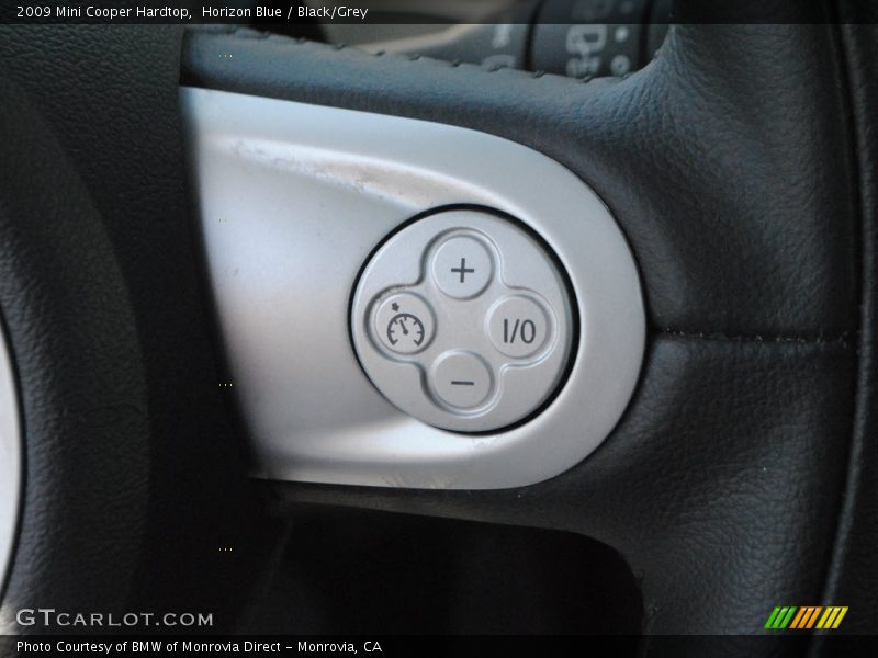 Horizon Blue / Black/Grey 2009 Mini Cooper Hardtop