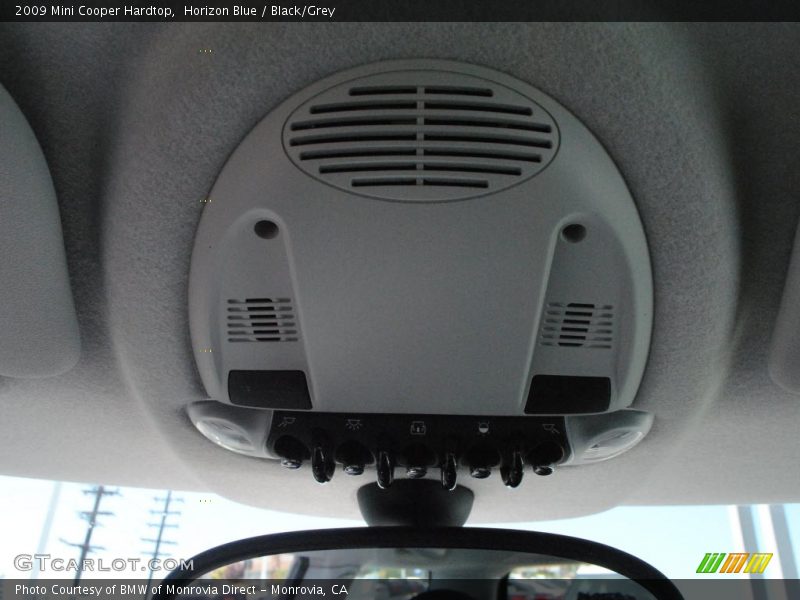 Horizon Blue / Black/Grey 2009 Mini Cooper Hardtop