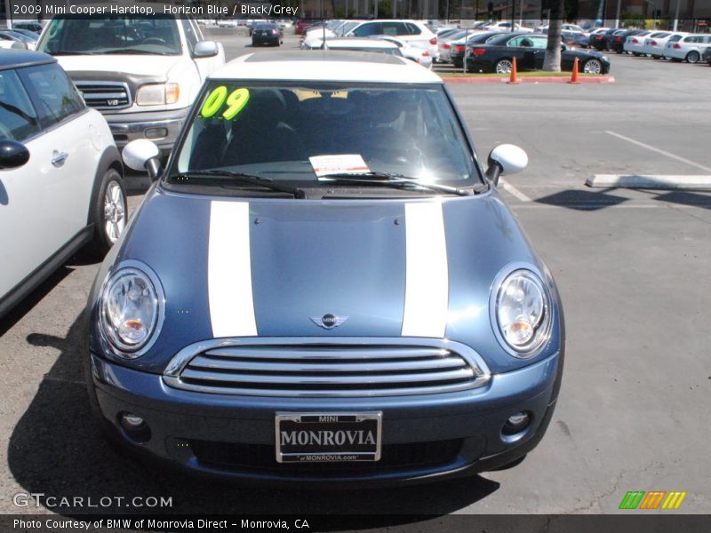 Horizon Blue / Black/Grey 2009 Mini Cooper Hardtop