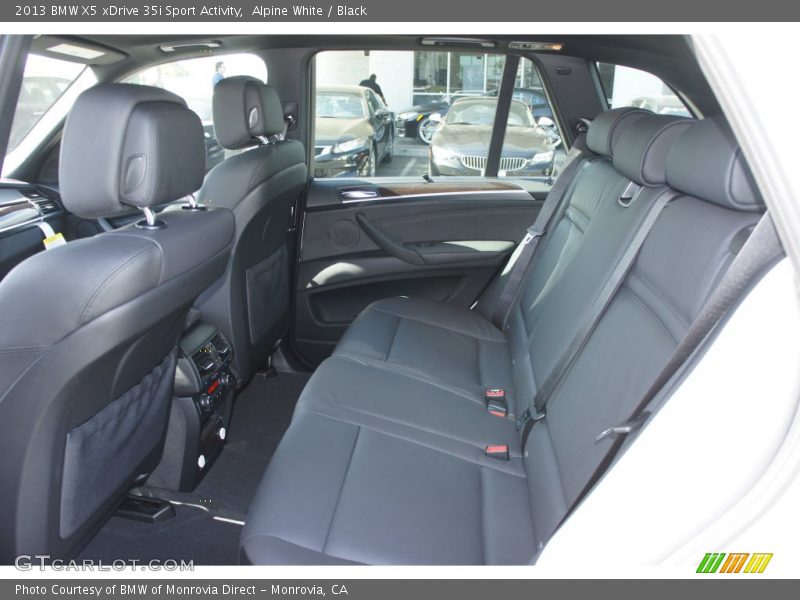 Alpine White / Black 2013 BMW X5 xDrive 35i Sport Activity