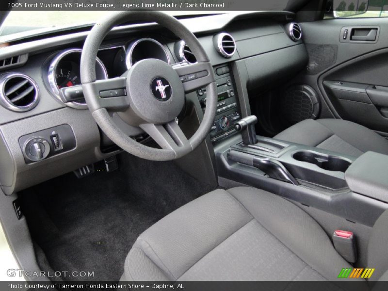 Dark Charcoal Interior - 2005 Mustang V6 Deluxe Coupe 